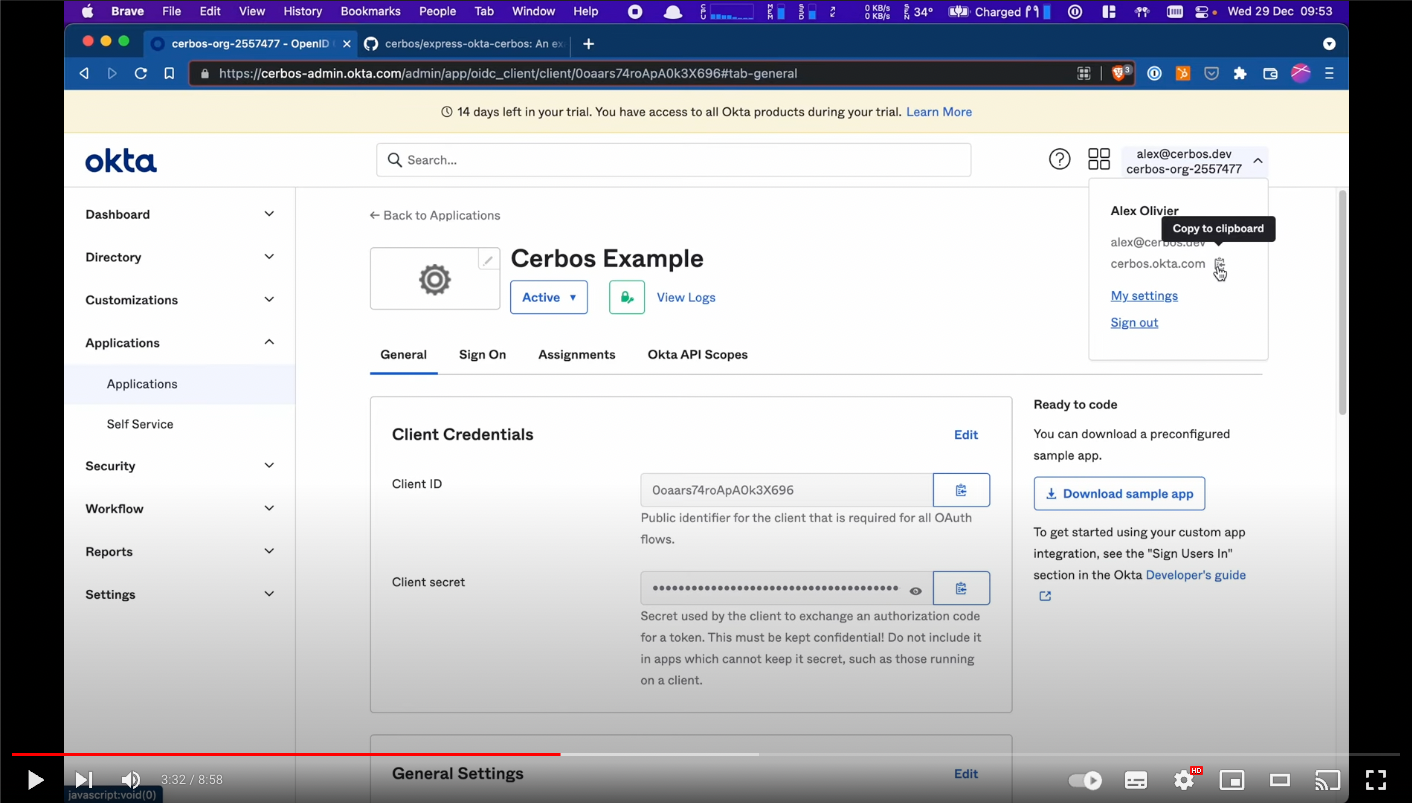 okta video